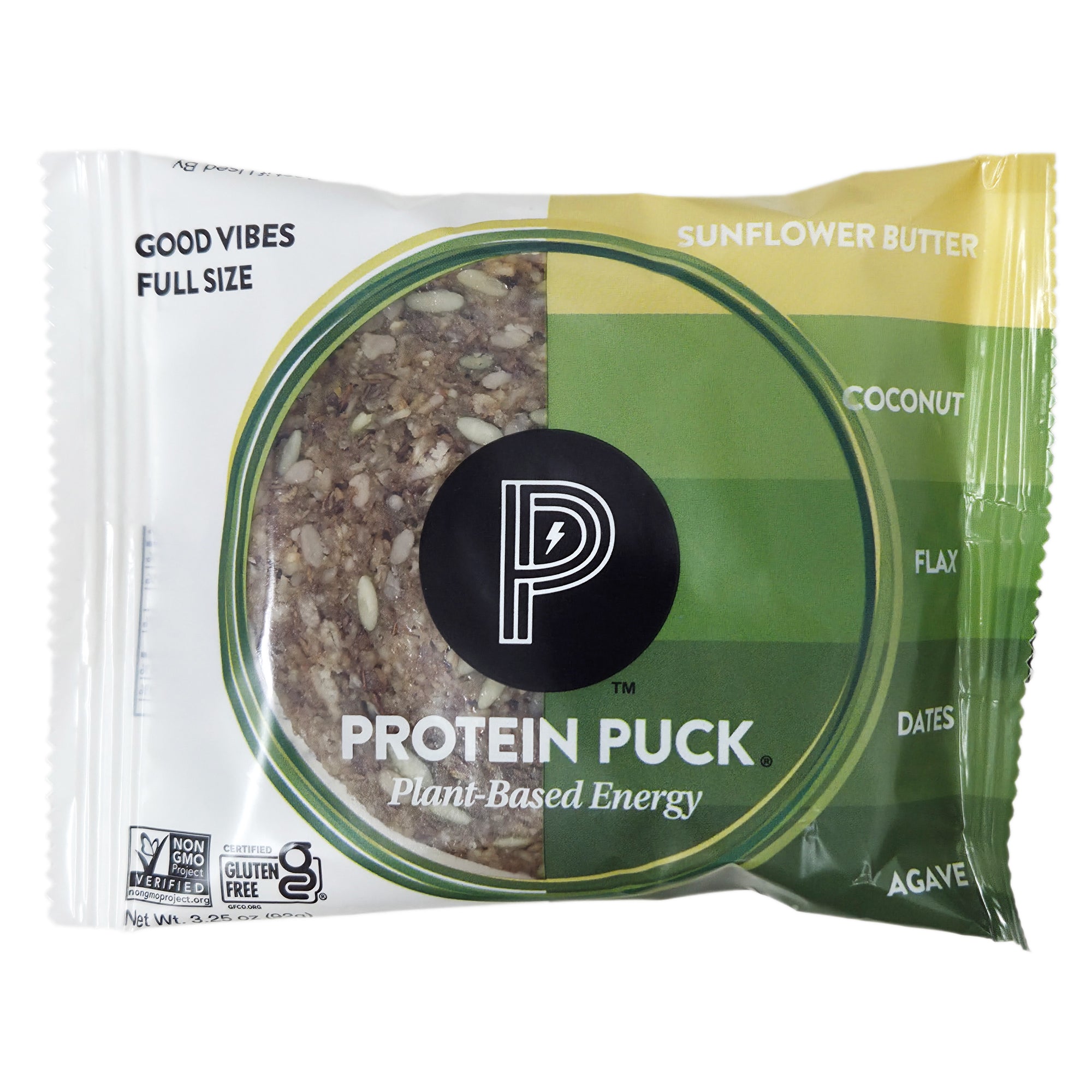 Protein Puck Plant Based Energy No Sodium - 3.25oz